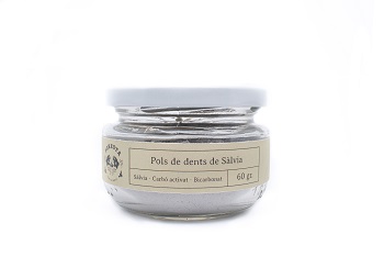 Pols de dents – sàlvia (amb bicarbonat) (60gr)