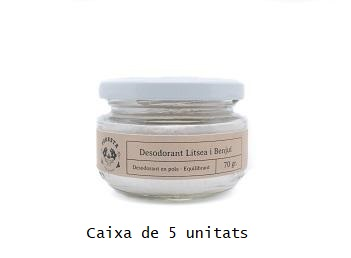 Caixa de desodorant en pols