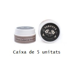 Caixa de bàlsams de xocolata (5 u.)
